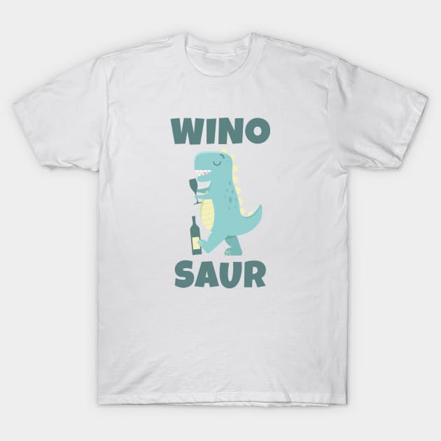 Winosaur T-Shirt by AmazingVision